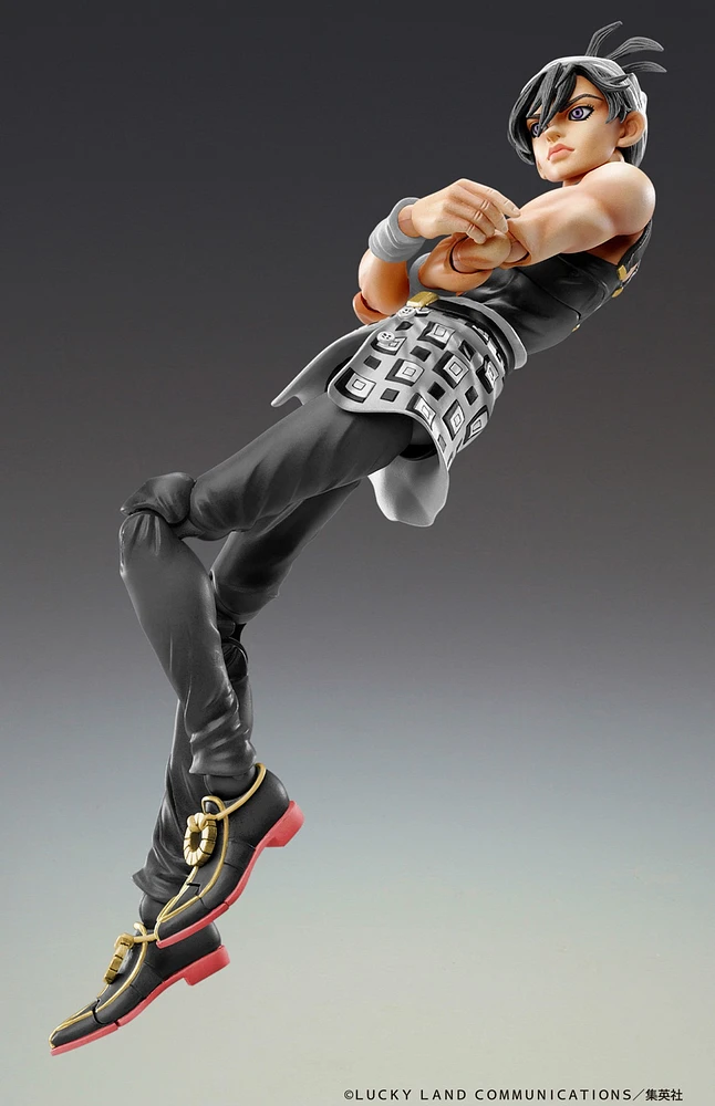 JoJo's Bizarre Adventure Part 5 Super Action Statue Narancia Ghirga & As Ver.Black 