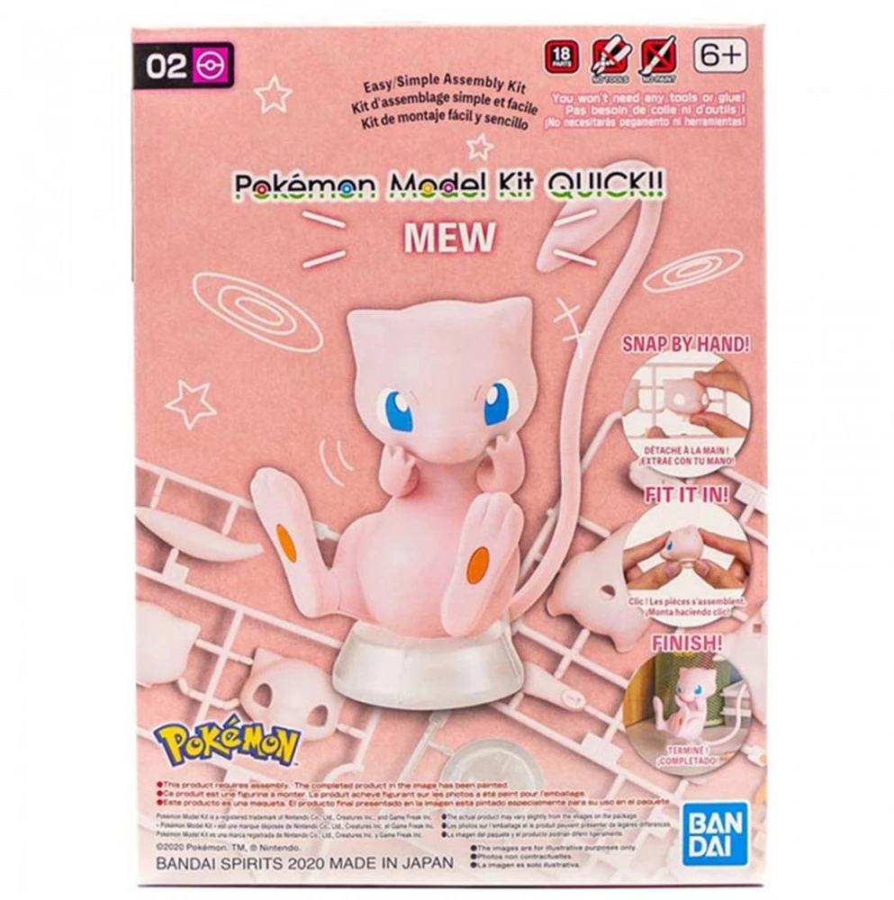 Kit de modèle Pokémon Mew 