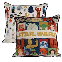 Star Wars Characters Double Sided Pillow 
