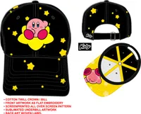 Kirby on Star Black Cap 