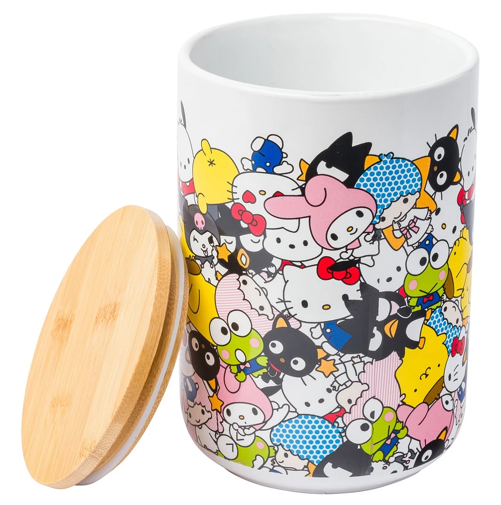 Pot à biscuits personnages de Sanrio 