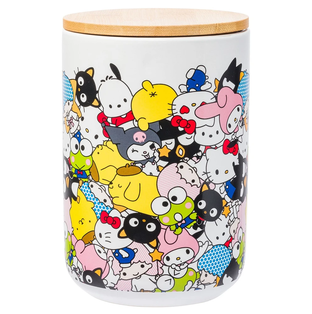 Pot à biscuits personnages de Sanrio 