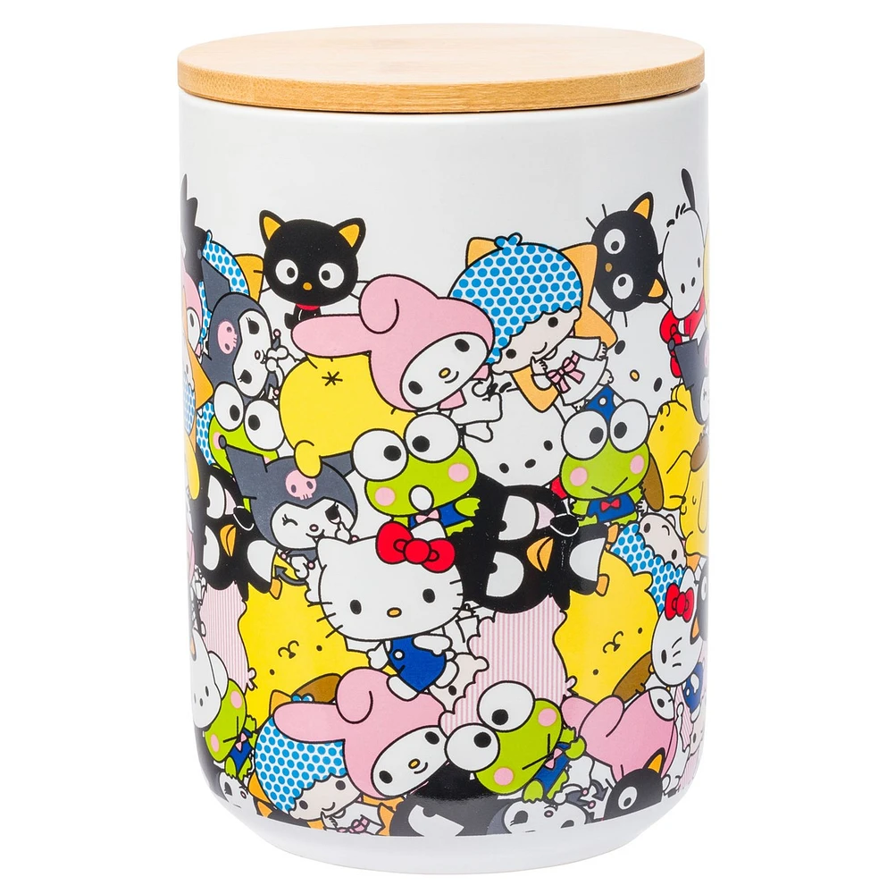 Pot à biscuits personnages de Sanrio 