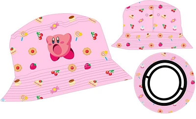 Kirby Pink Bucket Hat 