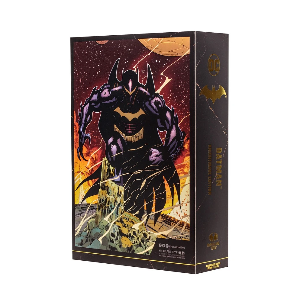 DC Multiverse Batman (Injustice 2) Knightmare Edition Gold Label 7-Inch Action Figure 