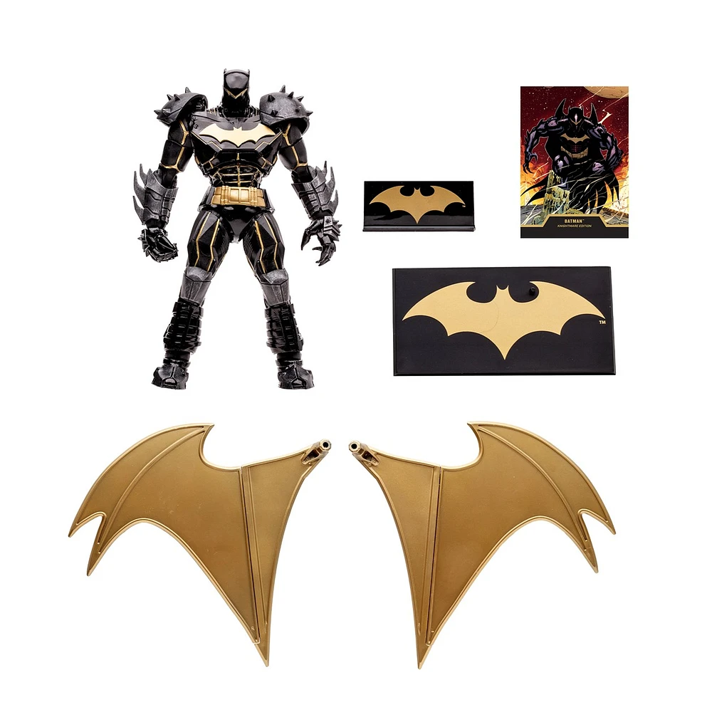 DC Multiverse Batman (Injustice 2) Knightmare Edition Gold Label 7-Inch Action Figure 