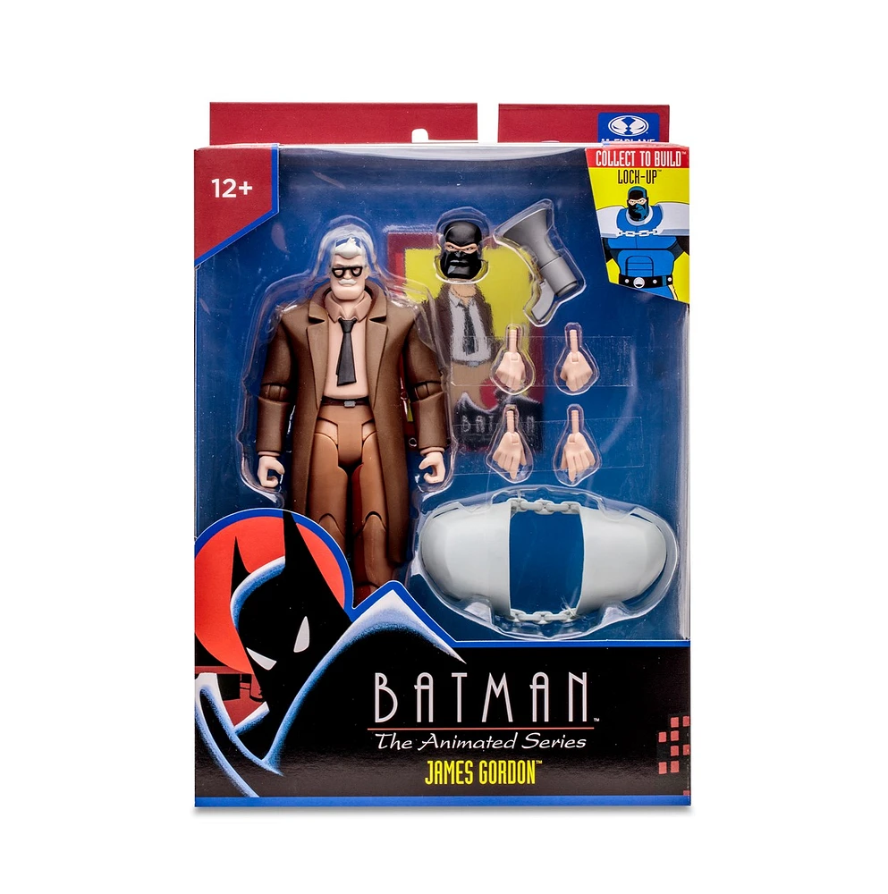 Batman: The Animated Series James Gordon 6-Inch Build-A Figure 