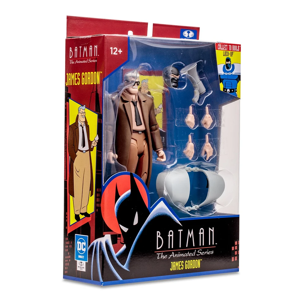 Batman: The Animated Series James Gordon 6-Inch Build-A Figure 
