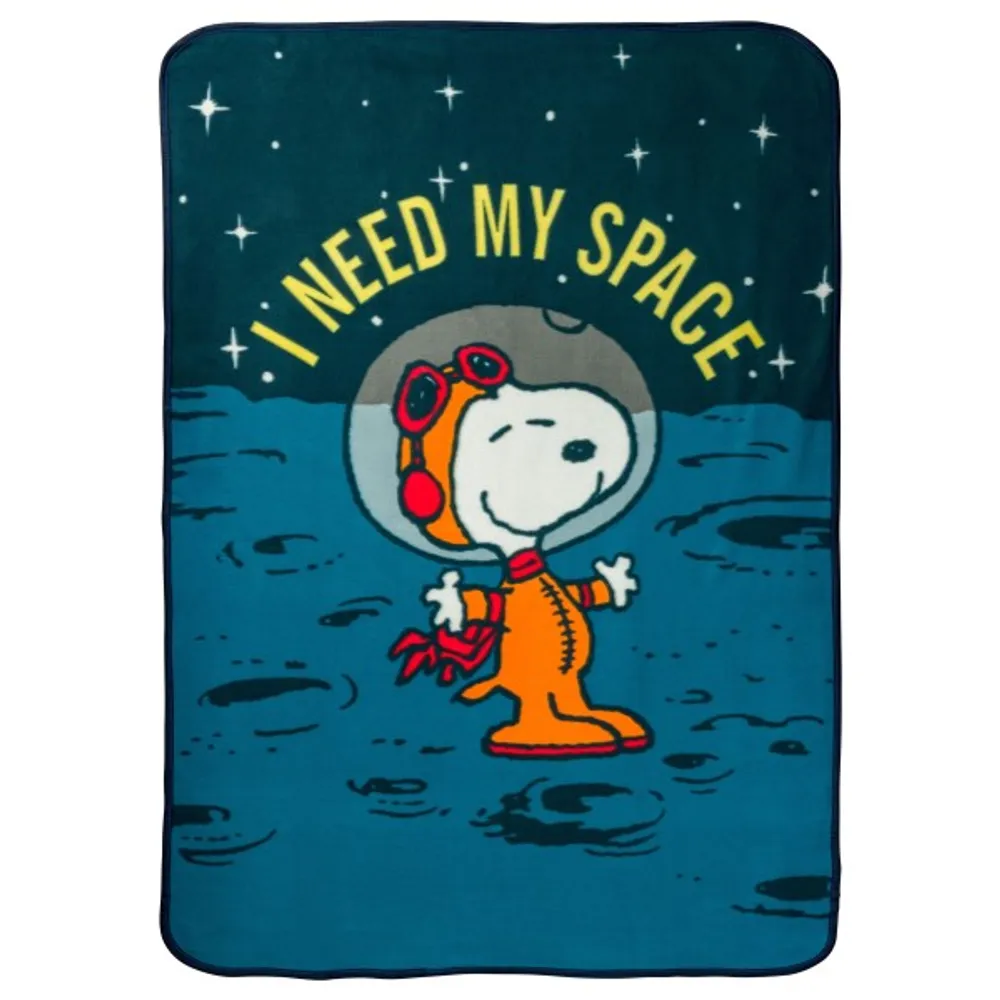 Peanuts Space Fleece Blanket 