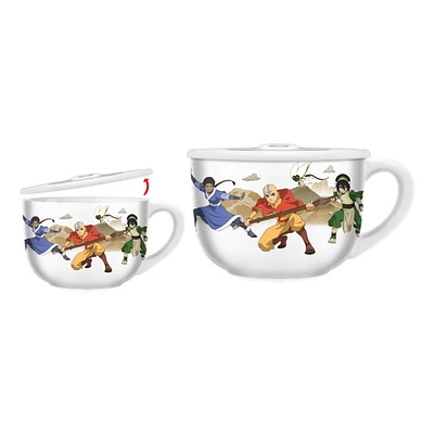 Avatar the Last Airbender - Tasse à soupe avec couvercle 