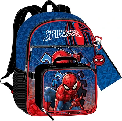 Spider-Man Kids Backpack 5pc 