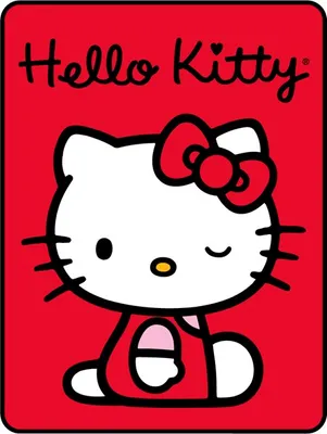 Hello Kitty Red Blanket 