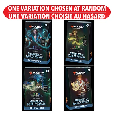 Magic the Gathering: Murders at Karlov Manor - Commander Deck - Une variation choisie au hasard