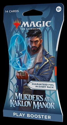 Magic the Gathering: Murders at Karlov Manor - Play Booster Sleeve (Emballage francais) 