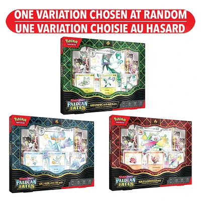 Pokemon Trading Card Game: Scarlet & Violet Paldean Fates EX Premium Collection (Emballage francais) - Une variation choisie au hasard