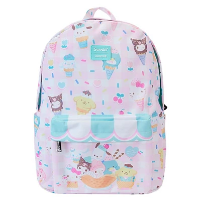 Hello Kitty & Friends Sweets All-Over Print Full-Size Backpack 