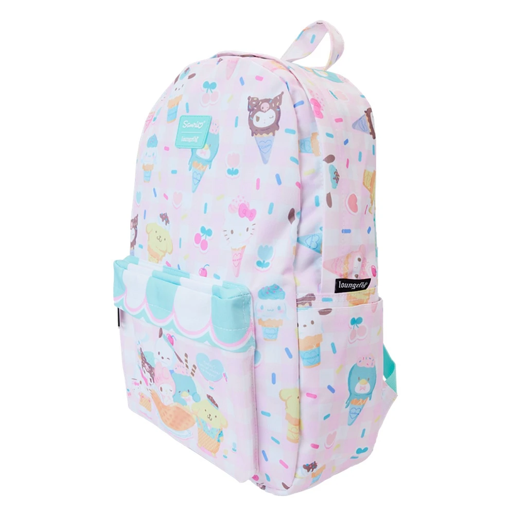 Hello Kitty & Friends Sweets All-Over Print Full-Size Backpack 