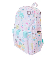 Hello Kitty & Friends Sweets All-Over Print Full-Size Backpack 