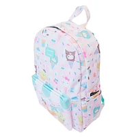 Hello Kitty & Friends Sweets All-Over Print Full-Size Backpack 