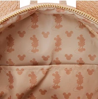 Mickey Mouse Woven Texture Mini Backpack 