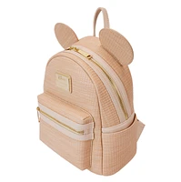 Mickey Mouse Woven Texture Mini Backpack 