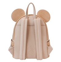Mickey Mouse Woven Texture Mini Backpack 