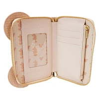 Mickey Mouse Woven Texture Zip Around Wallet 