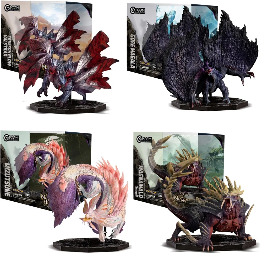 Monster Hunter Figure Builder Cube 4 Piece Box 