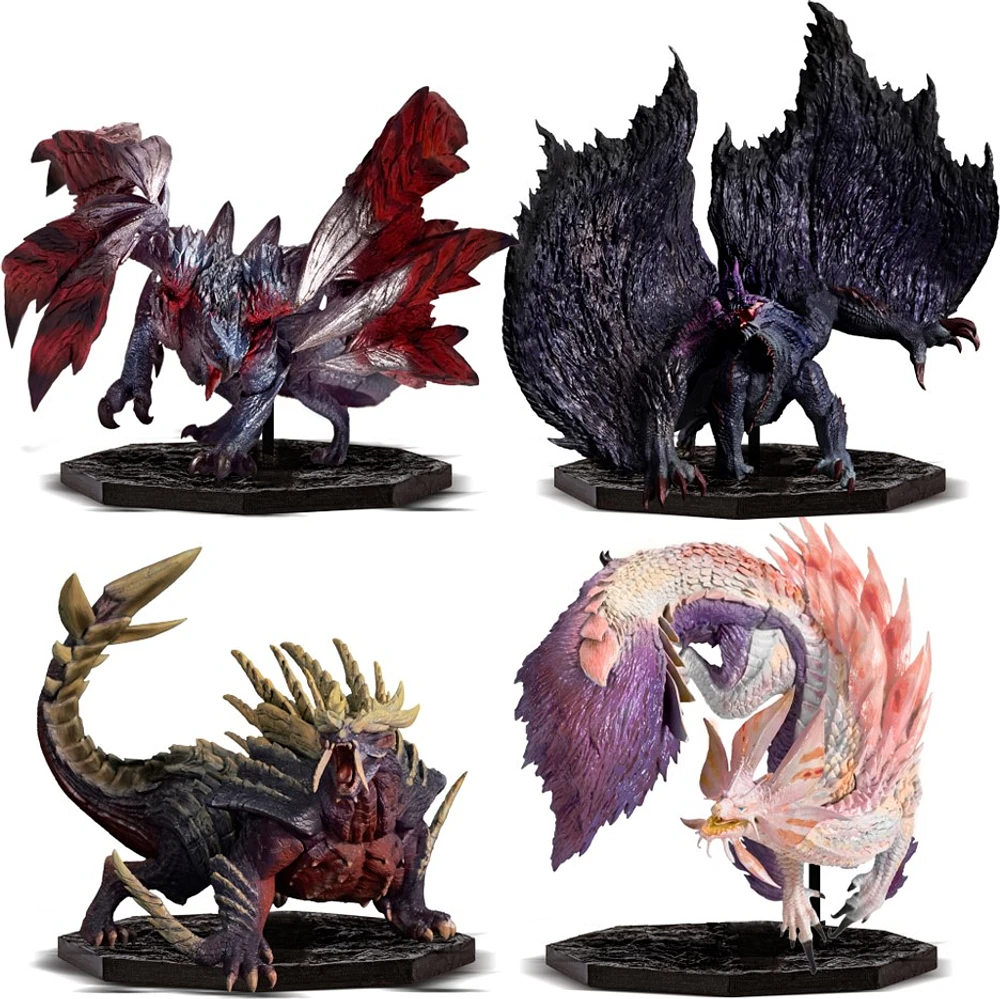 Monster Hunter Figure Builder Cube 4 Piece Box 