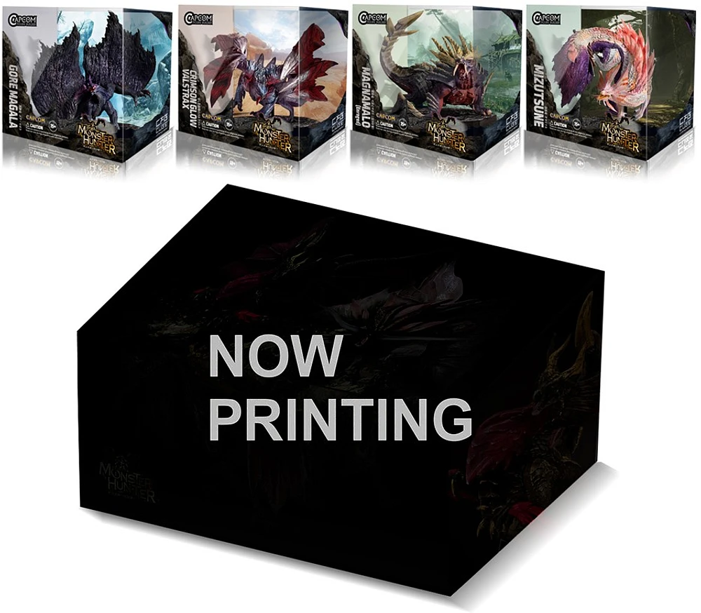 Monster Hunter Figure Builder Cube 4 Piece Box 