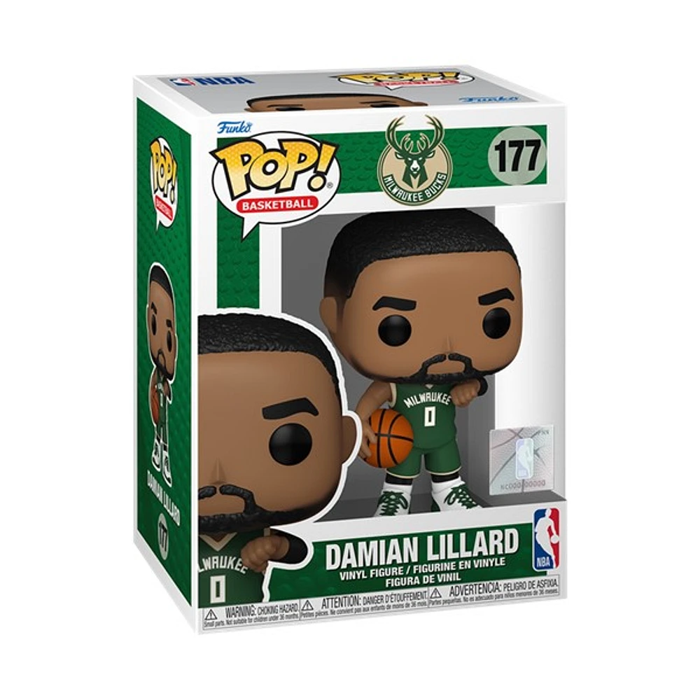 POP! NBA Damian Lillard in Green Jersey 