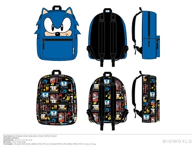 Sonic Reversible Backpack 