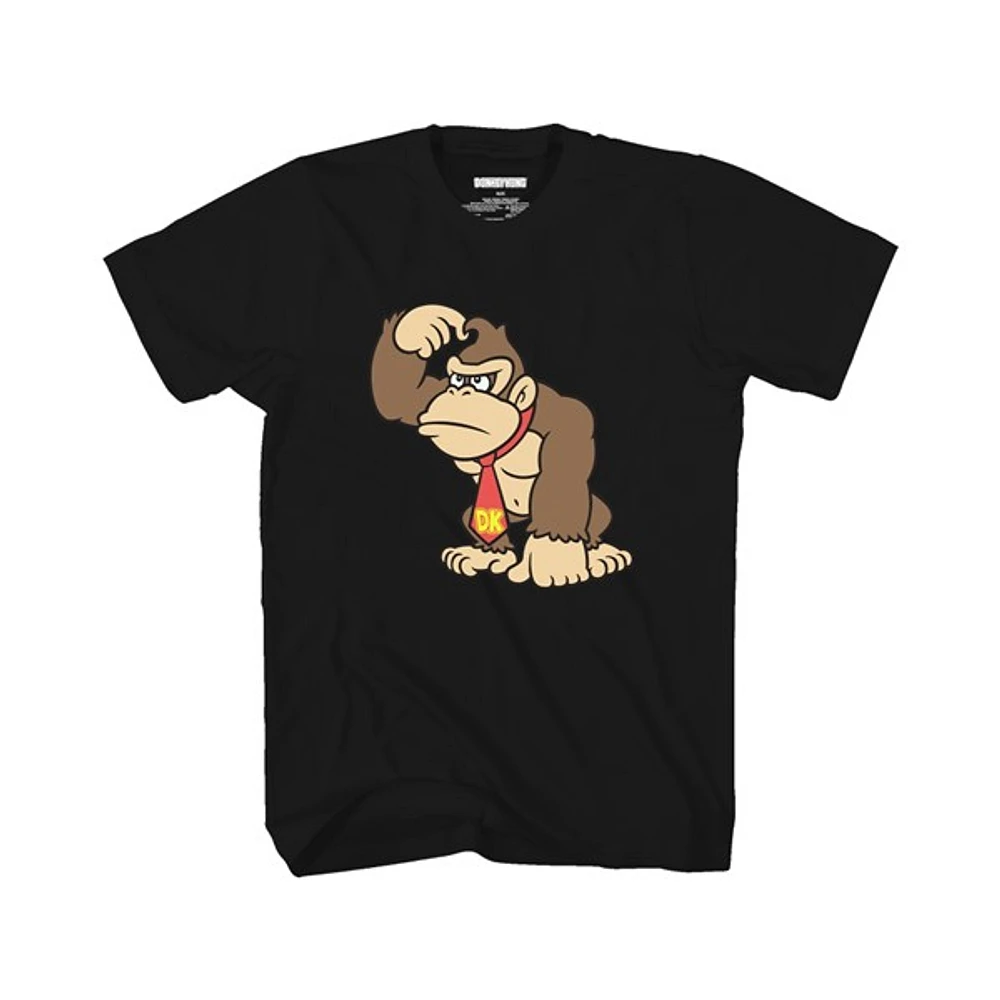 Donkey Kong Noir T-Shirt