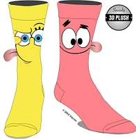 SpongeBob & Patrick Tongue Out Socks 