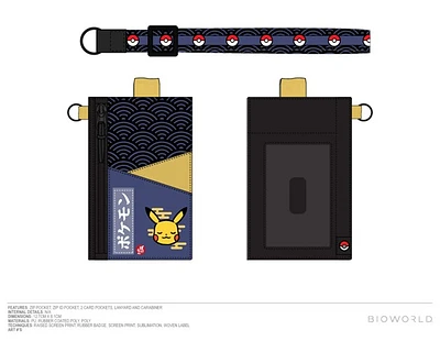 Pikachu Logo Wallet 