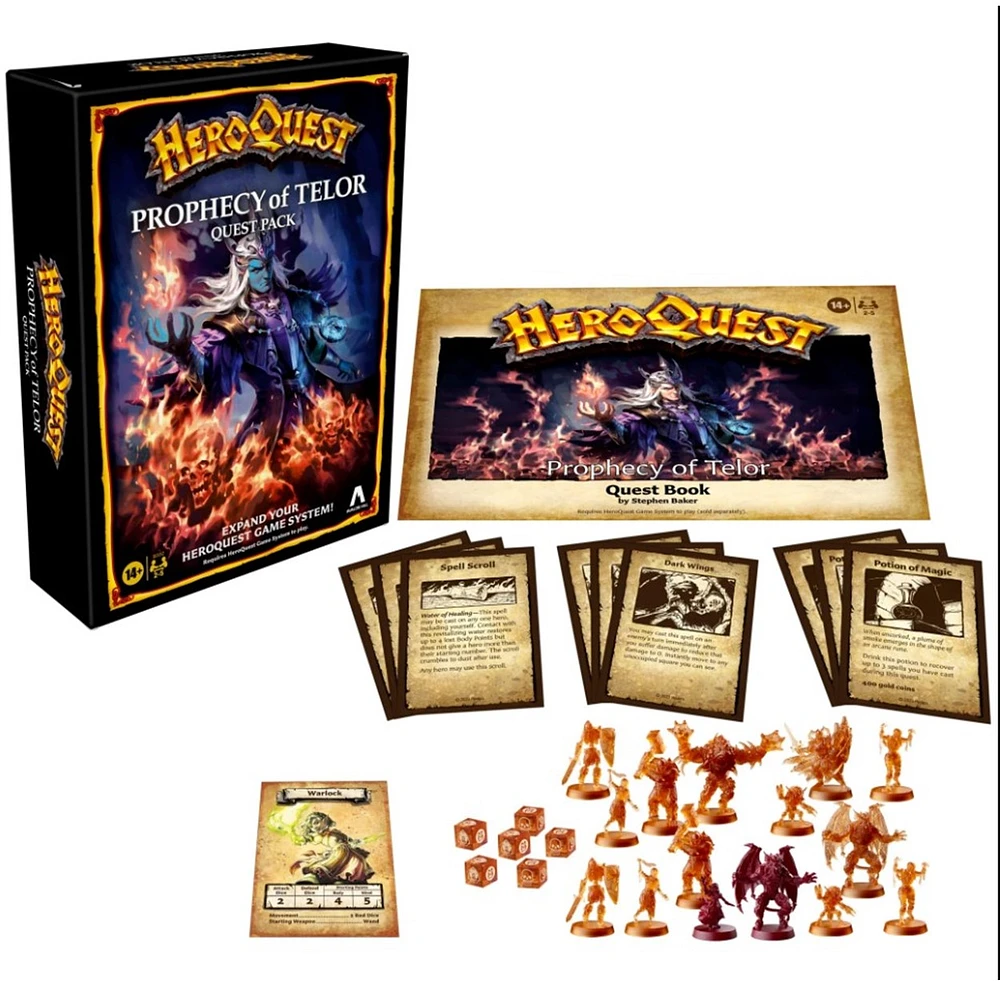 HeroQuest Prophecy of Telor Quest Pack 