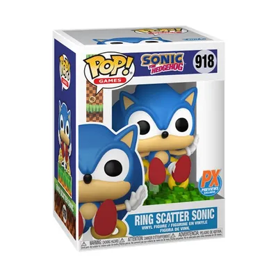 POP! Games Sonic Ring Scatter Sonic PX Vin Figure 