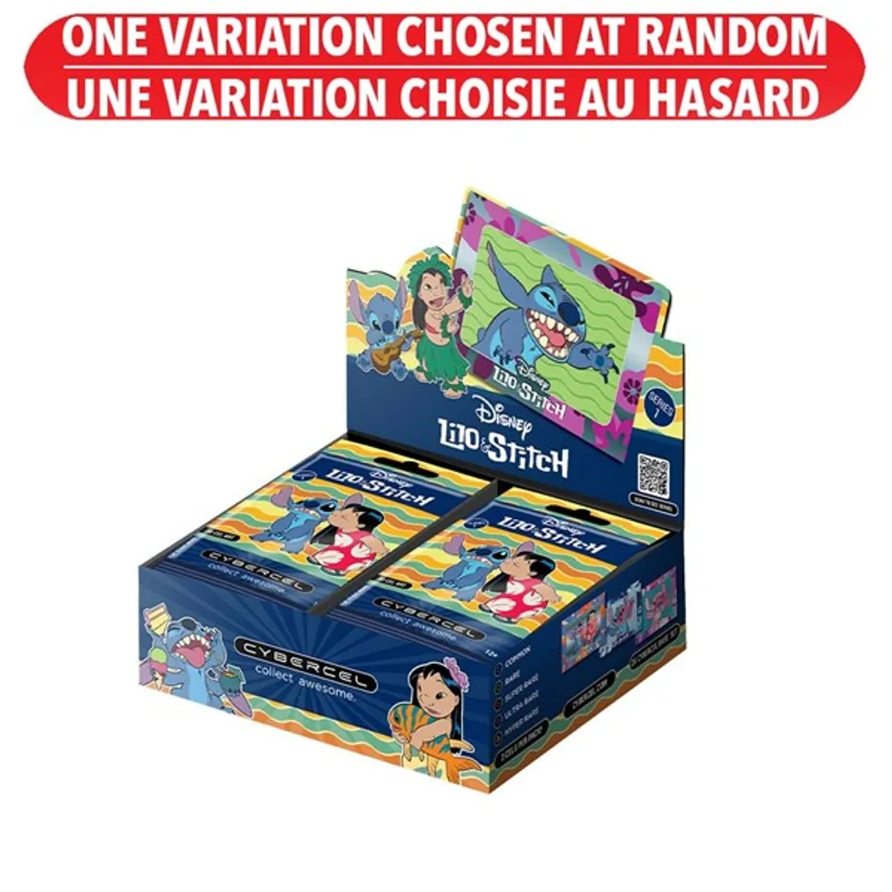 Cybercel Trading Cards Lilo and Stitch – One Variation Chosen at Random