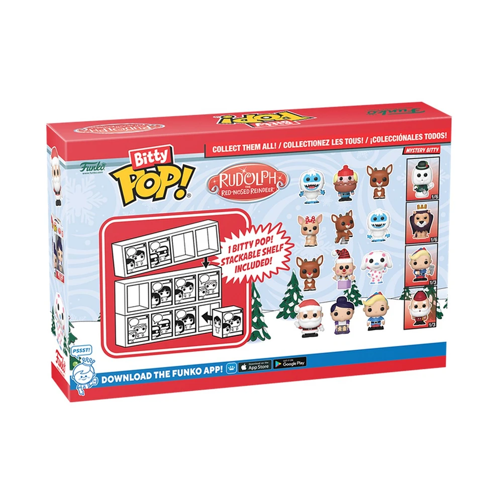 Rudolph The Red-Nosed Reindeer 4-Pack Series 3 