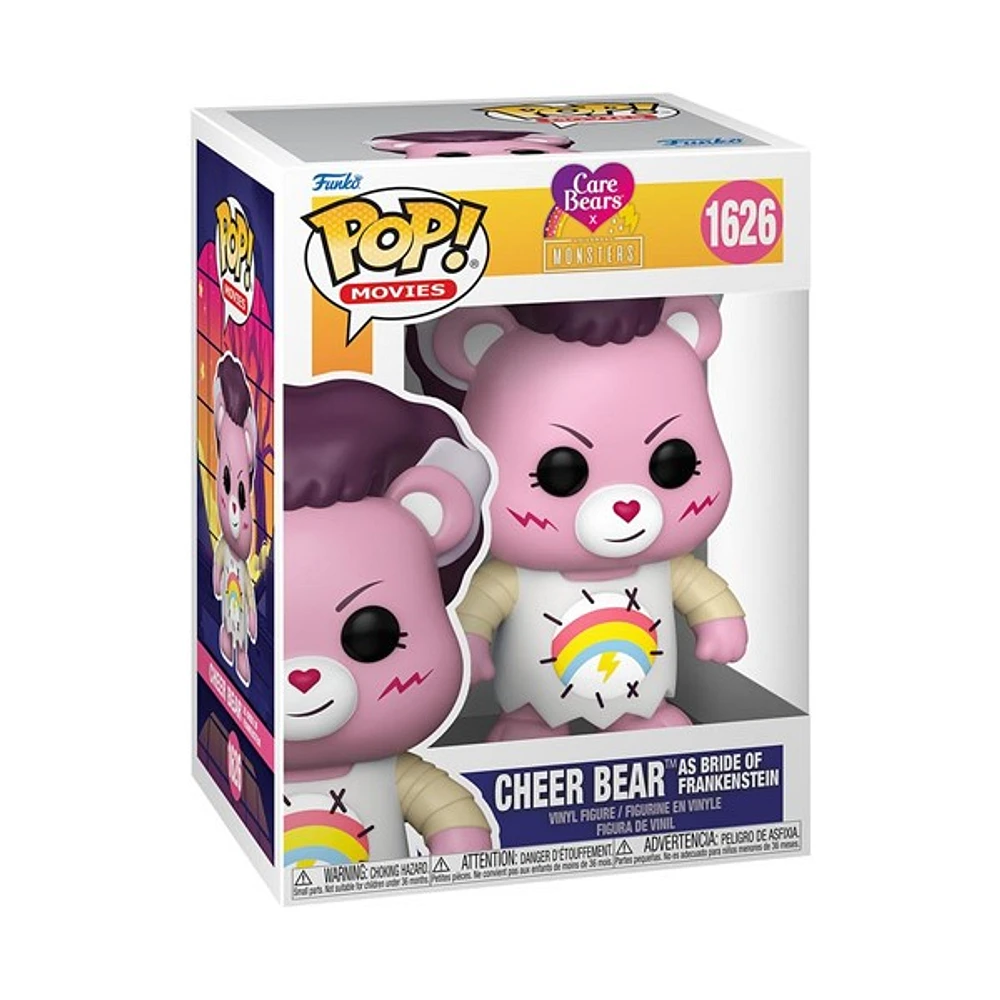 POP! Universal Monsters x Care Bears Cheer Bear Bride of Frankenstein 