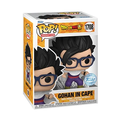 POP! Animation Dragon Ball Super: Super Hero - Gohan in Cape - 1 in 6 chances of getting the chase