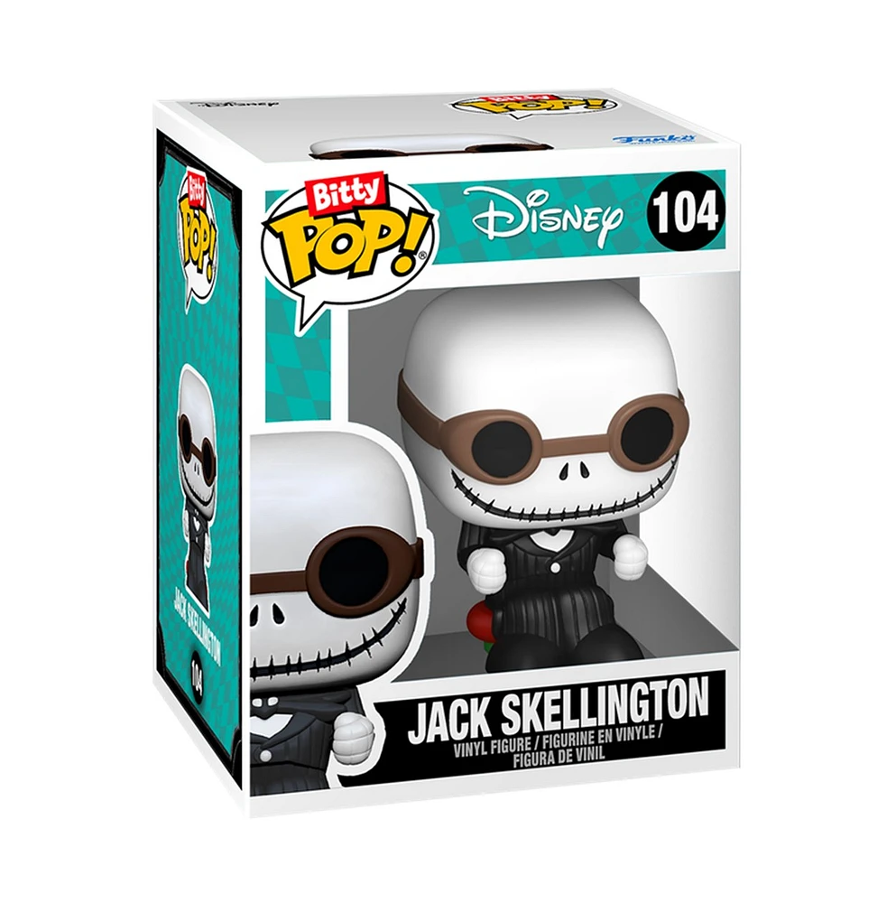 Bitty Pop! Rides Jack Skellington with Snowmobile 