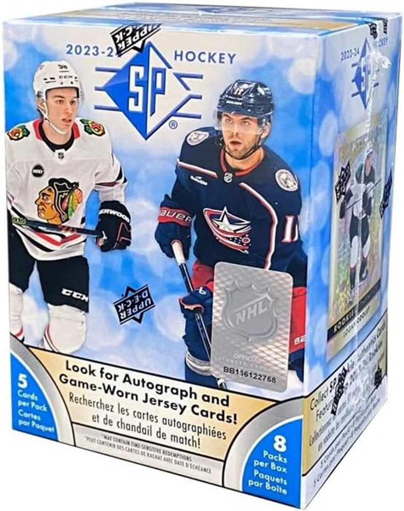 2023-24 Upper Deck SP Hockey Blaster Box 