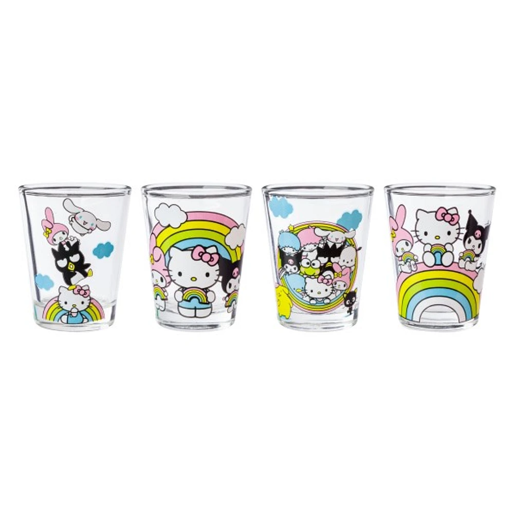 Hello Kitty & Friends Shot Glass Set,4pc 