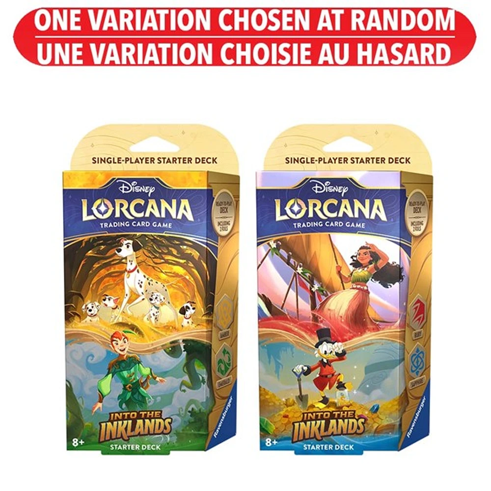 Lorcana Starter Deck Wave 3 - Into the Inklands – One Variation Chosen at Random