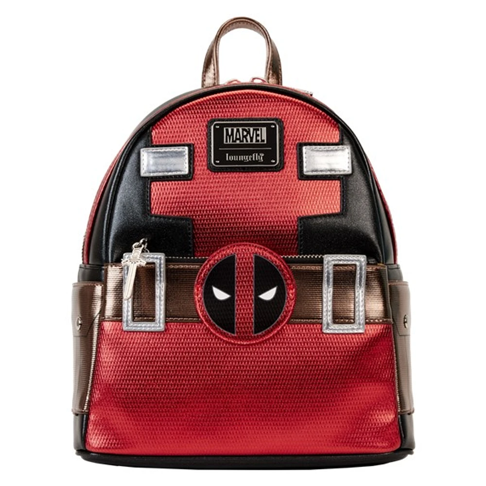 Loungefly Marvel Deadpool Cosplay Mini Backpack 