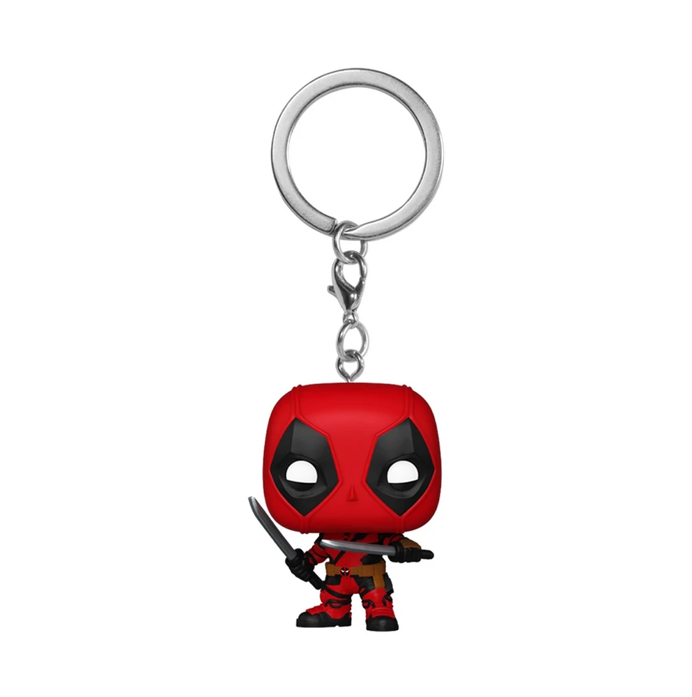 POP! Keychain Deadpool & Wolverine with Swords 