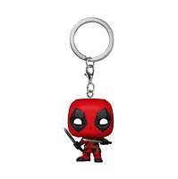 POP! Keychain Deadpool & Wolverine with Swords 