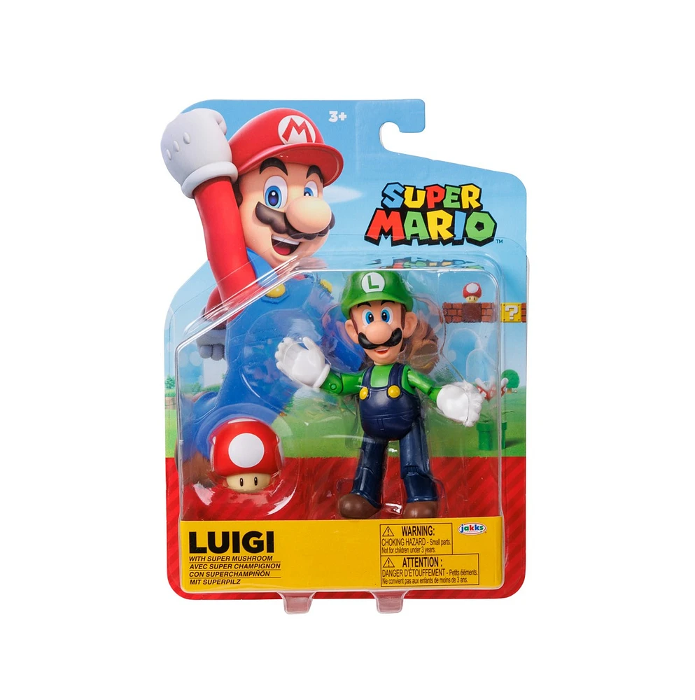Super Mario 4" Figure - Assortment – Une variation choisie au hasard