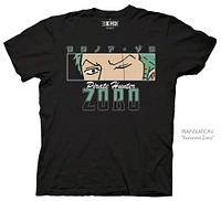 One Piece Zoro Eyes Black Tee (2XL) 